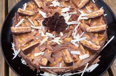 chocoladesnickerstaart chocoladesnickerstaart